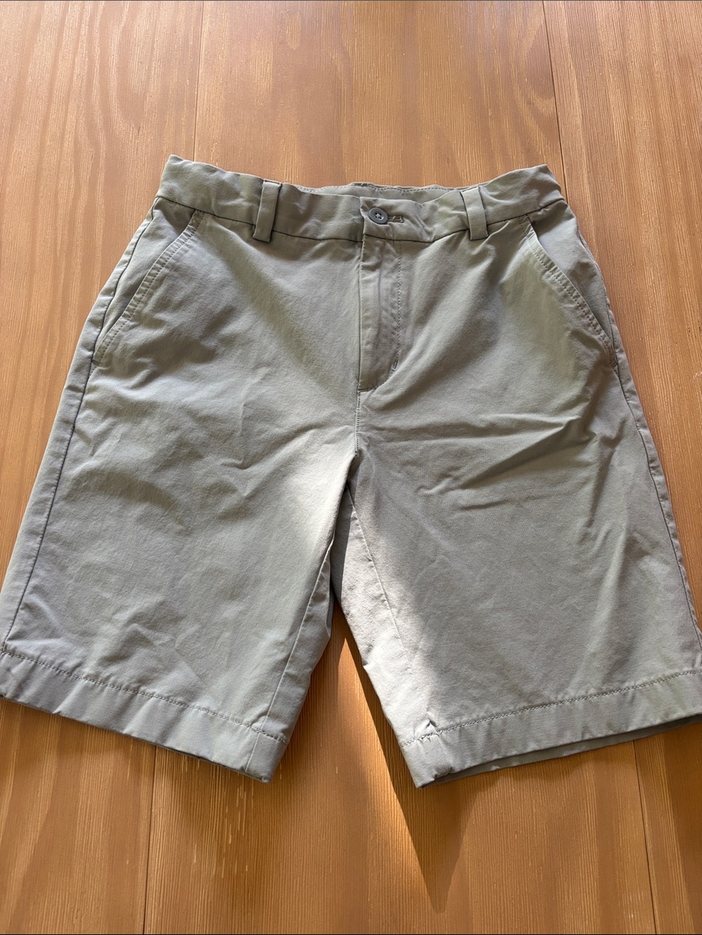 Vineyard Vines Boys Light Olive Chino Shorts